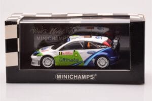 Ford Focus RS WRC #4 R. Kresta / J. Tomanek Rally Monte Carlo 2005 Minichamps 1:43 400058404 Fém – 4. kép a 4-ből