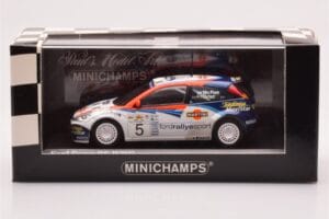 Ford Focus RS WRC #5 C. McRae / N. Grist Rally Acropolis Winner 2002 Minichamps 1:43 430028905 Fém – 4. kép a 4-ből