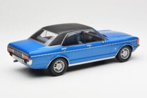 Ford Granada Mk1 Metál Kék Matt Fekete MCG 1:18 MCG18394 Fém – 2. kép a 6-ből