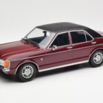 Ford Granada Mk1 Metál Sötétvörös Matt Fekete MCG 1:18 MCG18393