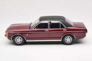 Ford Granada Mk1 Metál Sötétvörös Matt Fekete MCG 1:18 MCG18393 Fém – 3. kép a 6-ből