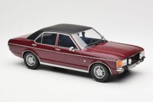 Ford Granada Mk1 Metál Sötétvörös Matt Fekete MCG 1:18 MCG18393 Fém – 4. kép a 6-ből
