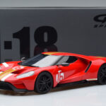 Ford GT Alan Mann Heritage Edition Piros GT Spirit 1:18 - image 6 of 6
