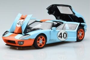 Ford GT Gulf Livery AUTOart 1:18 80513 Fém – 2. kép a 8-ből