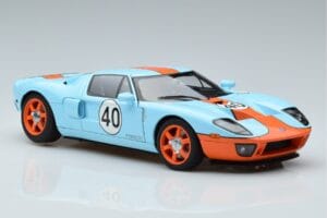 Ford GT Gulf Livery AUTOart 1:18 80513 Fém – 5. kép a 8-ből