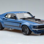 Ford Mustang Boss Cobra Ruffian Cars Kék GT Spirit 1:18 - image 4 of 6
