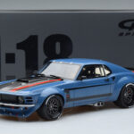 Ford Mustang Boss Cobra Ruffian Cars Kék GT Spirit 1:18 - image 6 of 6