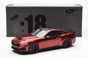 Ford Mustang GT S650 Rapid Piros GT Spirit 1:18 GT433 Gyanta – 6. kép a 6-ből