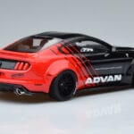 Ford Mustang S550 LB Works Liberty Walk Advan GT Spirit 1:18 KJ035 Gyanta - image 2 of 6