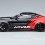 Ford Mustang S550 LB Works Liberty Walk Advan GT Spirit 1:18 KJ035 Gyanta - image 3 of 6