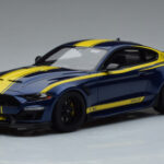 Ford Mustang S550 Shelby Super Snake Kék GT Spirit 1:18