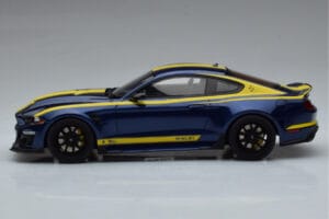 Ford Mustang S550 Shelby Super Snake Kék GT Spirit 1:18 GT871 Gyanta – 3. kép a 6-ből