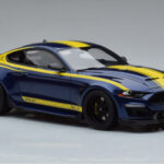 Ford Mustang S550 Shelby Super Snake Kék GT Spirit 1:18 - image 4 of 6