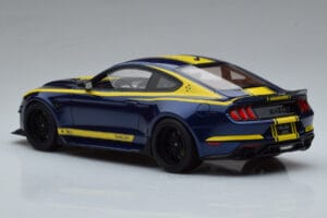 Ford Mustang S550 Shelby Super Snake Kék GT Spirit 1:18 GT871 Gyanta – 5. kép a 6-ből