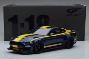 Ford Mustang S550 Shelby Super Snake Kék GT Spirit 1:18 GT871 Gyanta – 6. kép a 6-ből