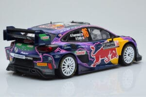 Ford Puma Rally1 WRC #16 A. Fourmaux / A. Coria Rally Monte Carlo 2022 IXO 1:18 18RMC111 Fém – 2. kép a 6-ből