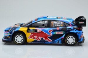 Ford Puma Rally1 WRC #7 P-L. Loubet / N. Gilsoul Rally Sweden 2023 IXO 1:18 18RMC154B Fém – 3. kép a 6-ből