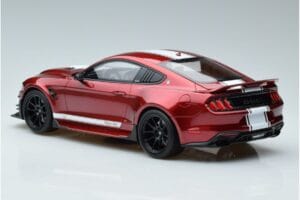 Ford Mustang S550 Shelby Super Snake Piros GT Spirit 1:18 GT397 Gyanta – 5. kép a 6-ből