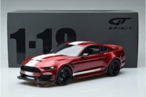 Ford Mustang S550 Shelby Super Snake Piros GT Spirit 1:18 GT397 Gyanta – 6. kép a 6-ből