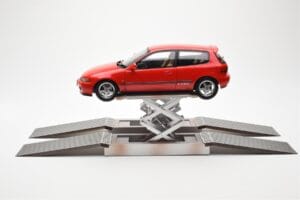 Honda Civic EG6 VTEC Piros LCD 1:18 LCD18018-RE Fém – 6. kép a 11-ből
