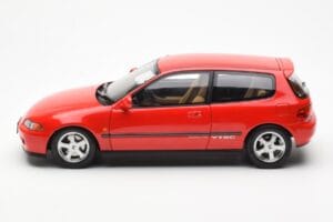 Honda Civic EG6 VTEC Piros LCD 1:18 LCD18018-RE Fém – 7. kép a 11-ből