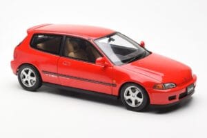 Honda Civic EG6 VTEC Piros LCD 1:18 LCD18018-RE Fém – 9. kép a 11-ből