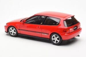 Honda Civic EG6 VTEC Piros LCD 1:18 LCD18018-RE Fém – 10. kép a 11-ből