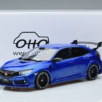 Honda Civic FK8 Type R Mugen Kék Otto 1:18 OT987 Gyanta - image 2 of 7