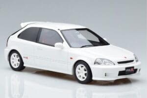Honda Civic Type R EK9 Fehér Otto 1:18 OT264 Gyanta – 4. kép a 7-ből