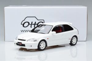 Honda Civic Type R EK9 Fehér Otto 1:18 OT264 Gyanta – 7. kép a 7-ből
