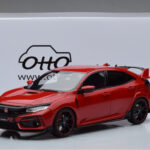 Honda Civic Type R GT FK8 Euro Spec Piros Otto 1:18 - image 6 of 6