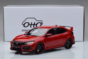 Honda Civic Type R GT FK8 Euro Spec Piros Otto 1:18 OT890 Gyanta – 6. kép a 6-ből