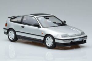 Honda CRX EF Ezüst Norev 1:18 188011 Fém – 4. kép a 6-ből