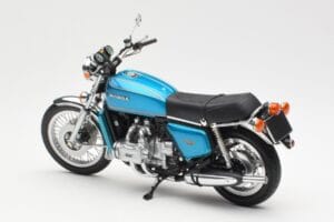 Honda Gold Wing GL1000 Kék Metál Minichamps 1:12 122161600 Fém – 2. kép a 6-ből