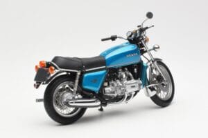 Honda Gold Wing GL1000 Kék Metál Minichamps 1:12 122161600 Fém – 3. kép a 6-ből