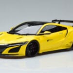 Honda NSX NC1 LB Works Liberty Walk Sárga GT Spirit 1:18 KJ034 Gyanta