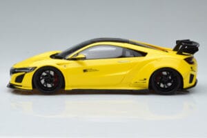 Honda NSX NC1 LB Works Liberty Walk Sárga GT Spirit 1:18 KJ034 Gyanta – 3. kép a 6-ből