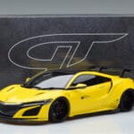 Honda NSX NC1 LB Works Liberty Walk Sárga GT Spirit 1:18 KJ034 Gyanta - image 6 of 6