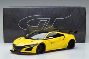 Honda NSX NC1 LB Works Liberty Walk Sárga GT Spirit 1:18 KJ034 Gyanta – 6. kép a 6-ből