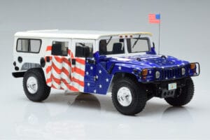 Hummer H1 General Gore-Lieberman USA 2000 Exoto 1:18 EX01807 Fém – 5. kép a 7-ből