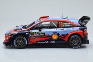 Hyundai i20 Coupe WRC #11 T. Neuville / N. Gilsoul Rally Monte Carlo 2020 IXO 1:18 18RMC067A Fém – 3. kép a 6-ből