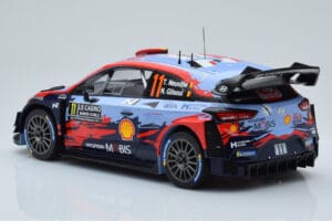 Hyundai i20 Coupe WRC #11 T. Neuville / N. Gilsoul Rally Monte Carlo 2020 IXO 1:18 18RMC067A Fém – 5. kép a 6-ből