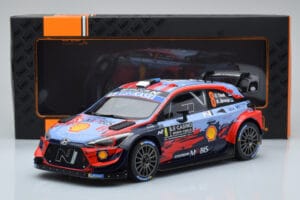 Hyundai i20 Coupe WRC #8 O. Tanak / M. Jarveoja Rally Monte Carlo 2020 IXO 1:18 18RMC067C Fém – 6. kép a 6-ből