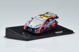 Hyundai i20 N Rally1 #11 T. Neuville / M. Wydaeghe Rally Finland 2022 IXO 1:43 RAM866 Fém – 2. kép a 4-ből