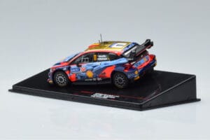 Hyundai i20 N Rally1 #11 T. Neuville / M. Wydaeghe Rally Finland 2022 IXO 1:43 RAM866 Fém – 3. kép a 4-ből