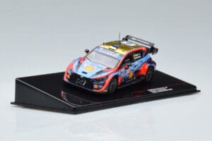 Hyundai i20 N Rally1 #8 O. Tänak / M. Järveoja Rally Finland 2022 IXO 1:43 RAM865 Fém – 2. kép a 4-ből