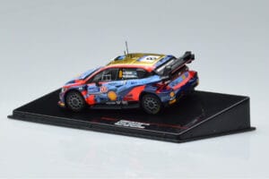 Hyundai i20 N Rally1 #8 O. Tänak / M. Järveoja Rally Finland 2022 IXO 1:43 RAM865 Fém – 3. kép a 4-ből