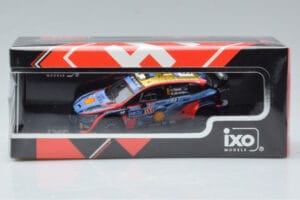 Hyundai i20 N Rally1 #8 O. Tänak / M. Järveoja Rally Finland 2022 IXO 1:43 RAM865 Fém – 4. kép a 4-ből
