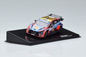 Hyundai i20 N Rally1 #8 O. Tänak / M. Järveoja Rally Italia Sardegna 2022 IXO 1:43 RAM853 Fém – 2. kép a 4-ből