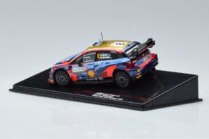Hyundai i20 N Rally1 #8 O. Tänak / M. Järveoja Rally Italia Sardegna 2022 IXO 1:43 RAM853 Fém – 3. kép a 4-ből